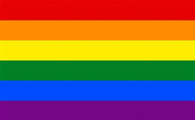 Image for small rainbow flag