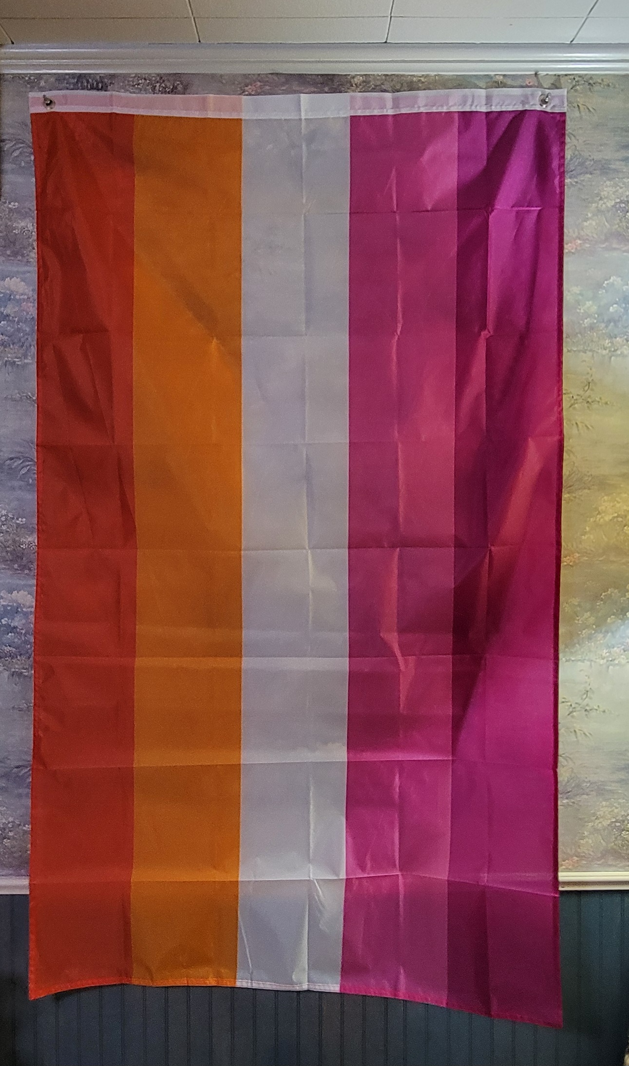 5 Stripe Lesbian pride flag